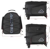 ACERBIS Hecktasche Grand Tour 25L - Farben: SCHWARZ