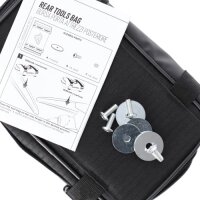 ACERBIS Kotflügel/Hecktasche Logo 2 Liter - Farben: SCHWARZ/WEISS