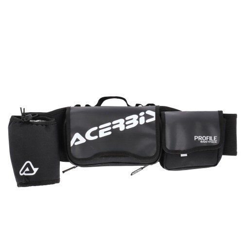 ACERBIS Profile Logo Waist Pack 3 Litre - Colour: BLACK/WHITE