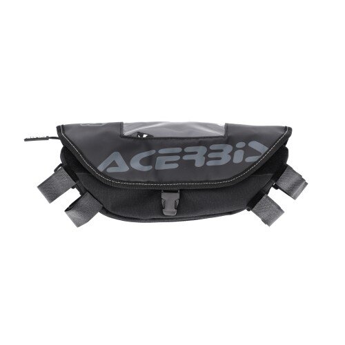 ACERBIS Manubag Logo Lenker Werkzeugtasche 2.5 Liter - Farben: SCHWARZ/GRAU