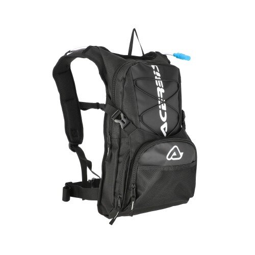 ACERBIS Trinkrucksack H2O Logo 10 Liter - Farben: SCHWARZ/WEISS