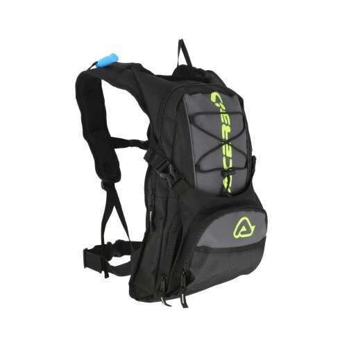 ACERBIS Trinkrucksack H2O Logo 10 Liter - Farben: SCHWARZ/GRAU