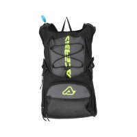 ACERBIS Trinkrucksack H2O Logo 10 Liter - Farben: SCHWARZ/GRAU