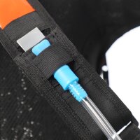 ACERBIS Trinkrucksack Acqua Logo 5 Liter - Farben: SCHWARZ/ORANGE