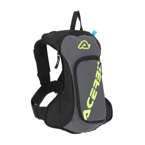 ACERBIS Trinkrucksack Acqua Logo 5 Liter - Farben: SCHWARZ/GRAU