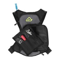 ACERBIS Trinkrucksack Acqua Logo 5 Liter - Farben: SCHWARZ/GRAU