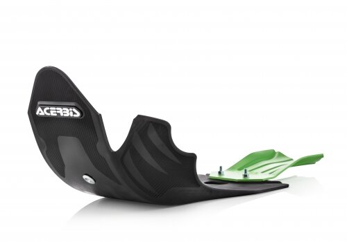 ACERBIS Motorschutzplatte passend für Kawasaki KX 250 2021-2024 - Farben: SCHWARZ/GRÜN