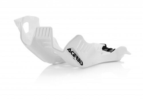 ACERBIS Skid Plate fits for KTM XC 250/300 TPI 2019-2022 - Colour: WHITE/BLACK
