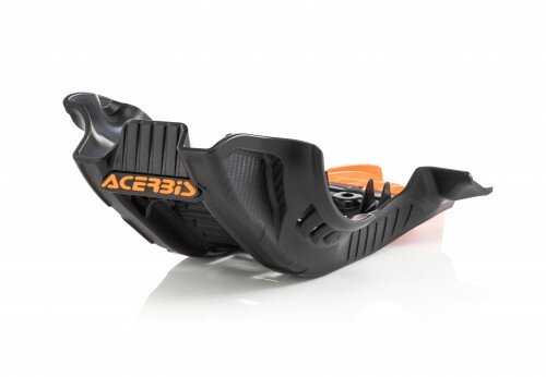 ACERBIS Skid Plate fits for KTM XC-F 250/350 2019-2022 - Colour: BLACK/ORANGE