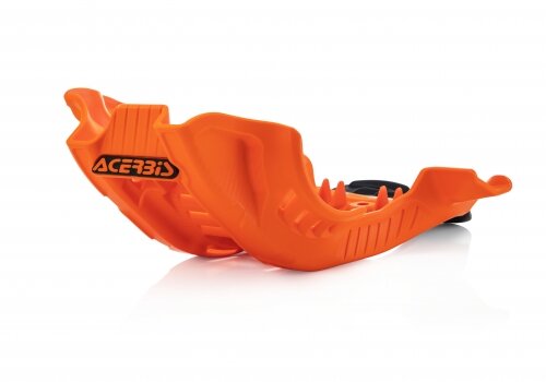ACERBIS Skid Plate fits for GAS GAS MC 350F 2022-2023 - Colour: BLACK/ORANGE