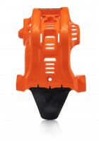 ACERBIS Skid Plate fits for GAS GAS MC 350F 2022-2023 - Colour: BLACK/ORANGE