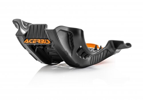 ACERBIS Skid Plate fits for GAS GAS MC 350F 2022-2023 - Colour: ORANGE/BLACK