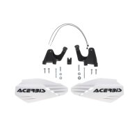 ACERBIS Handprotektor K-Linear Kawasaki KX 450 2024-2025 - Farben: WEISS/SCHWARZ