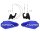 ACERBIS Handguards Linear fits for Yamaha YZ 250F/450F 2009-2025 - Colour: BLUE/BLACK
