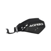 ACERBIS Handprotektor Linear passend für Husqvarna FE 350W/501W/TE 150/250/300 2024 - Farben: SCHWARZ/WEISS