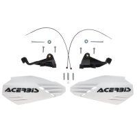 ACERBIS Handguards K-Linear Husqvarna TE 300/TE 300I 2017-2021/2025 - Colour: WHITE/BLACK