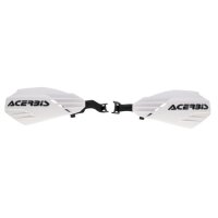 ACERBIS Handguards K-Linear Husqvarna TE 300/TE 300I 2017-2021/2025 - Colour: WHITE/BLACK