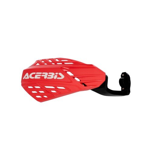 ACERBIS Handguards Linear Vented - Colour: RED/WHITE
