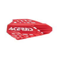 ACERBIS Handguards Linear Vented - Colour: RED/WHITE
