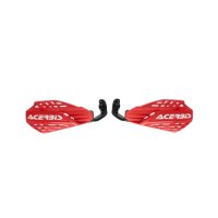 ACERBIS Handguards Linear Vented - Colour: RED/WHITE