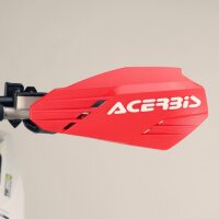 ACERBIS Handguards Linear - Colour: RED/WHITE