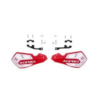 ACERBIS Handprotektor X-Future Rot/Weiß