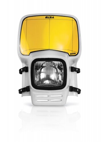 ACERBIS Headlight Elba - Colour: WHITE