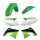 ACERBIS passend für Kawasaki Plastik Kit KX 450F 2009-2011 - Farben: REPLICA 10