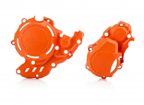 ACERBIS fits for KTM Clutch- Ignition Cover Protection Kit Freeride 4T 2019-2020 - Colour: ORANGE 16