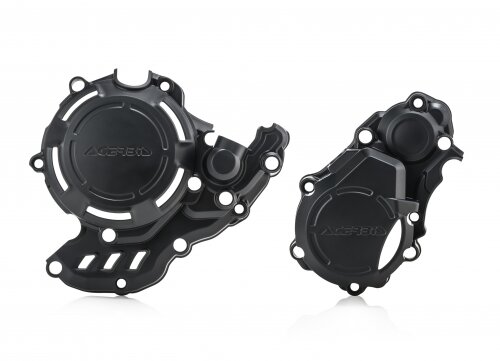 ACERBIS fits for KTM Clutch- Ignition Cover Protection Kit Freeride 4T 2019-2020 - Colour: BLACK