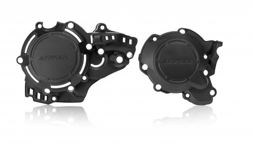 ACERBIS fits for KTM Clutch- Ignition Cover Protection Kit EXC 250/300 TPI 2018-2019 - Colour: BLACK