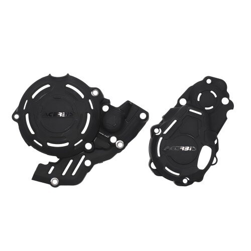 ACERBIS fits for GAS GAS Clutch- Ignition Cover Protection Kit MC 250F/350F 2024-2025 - Colour: BLACK