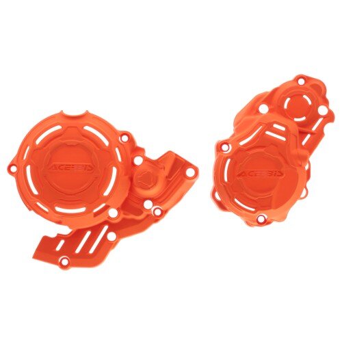 ACERBIS fits for KTM Clutch- Ignition Cover Protection Kit EXC-F 250/350 2024-2026 - Colour: ORANGE 16