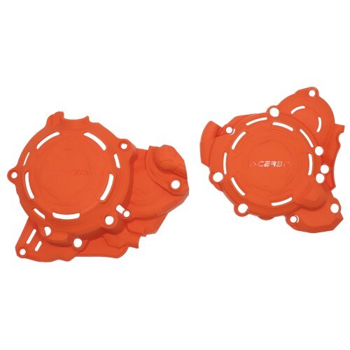 ACERBIS fits for KTM Clutch- Ignition Cover Protection Kit EXC 250/300 2024-2025 - Colour: ORANGE 16