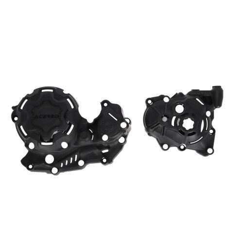 ACERBIS fits for Yamaha Clutch- Ignition Cover Protection Kit WR 450F 2024-2025 - Colour: BLACK