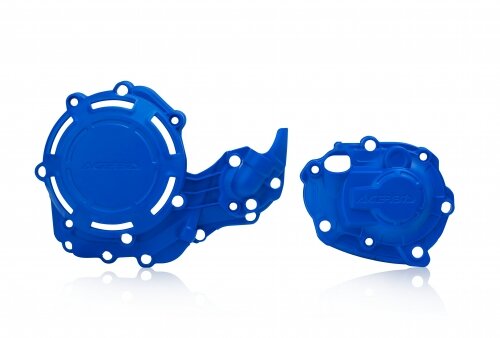 ACERBIS fits for Yamaha Clutch- Ignition Cover Protection Kit YZ 450F 2018-2022 - Colour: BLUE
