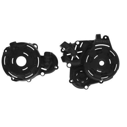 ACERBIS Aprilia Clutch- Ignition Cover Protection Kit Tuareg 660 2022-2025 - Colour: BLACK