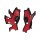 ACERBIS fits for Yamaha X-Grip Frame Protector Tenere 700 2019-2025 - Colour: BLACK/RED