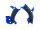 ACERBIS fits for Yamaha X-Grip Frame Protector WR 250F 2020-2024 - Colour: BLUE