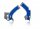 ACERBIS fits for Yamaha X-Grip Frame Protector YZ 450F 2016-2017 - Colour: SILVER/BLUE