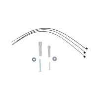 ACERBIS X-Grip Rahmenprotektoren passend für Kovo Rally/Pro 2023-2024 - Farben: WEISS/SCHWARZ