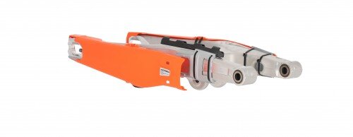 ACERBIS Teketmagnet Schwingenschutz passend für GAS GAS EC 250/EC 250F, EC 300/350F 2021-2023 - Farben: SILBER/ORANGE