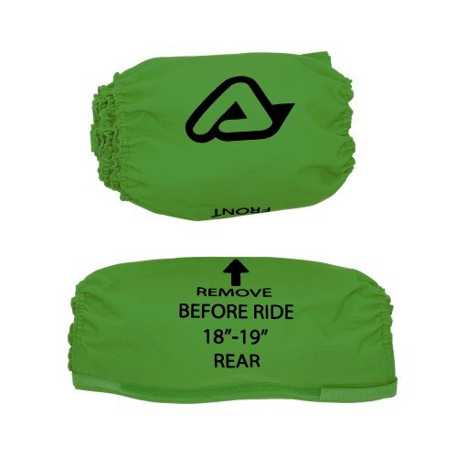 ACERBIS X-Reifenabdeckung 2.0 Set - Farben: GRÜN/SCHWARZ
