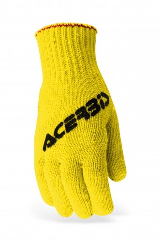 ACERBIS Cotton Glove - Colour: YELLOW