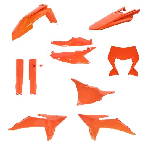 ACERBIS passend für KTM Plastik Full Kit EXC 300/EXC-F 2026 - Farben: ORANGE