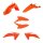 ACERBIS fits for KTM Plastic Kit SX 65 2024-2026 - Colour: ORANGE 16