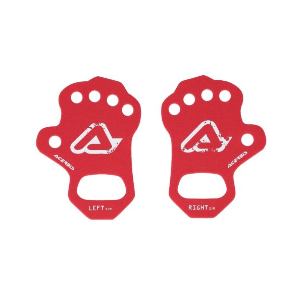 ACERBIS Palm Protector - Rot/Weiß