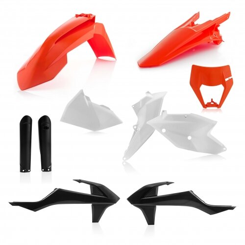 ACERBIS fits for KTM Plastic Full Kit XC-W 125 2017-2019 - Colour: REPLICA 18