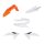 PLASTIC KIT COMPATIBLE FOR KTM
