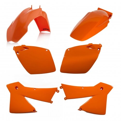 ACERBIS passend für KTM Plastik Kit EXC-F/SX-F 2003 - Farben: ORANGE